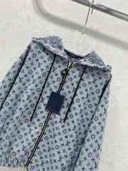 Uubags Louis Vuitton 1AHZN8 Monogram Bouclé Hoodie - 4