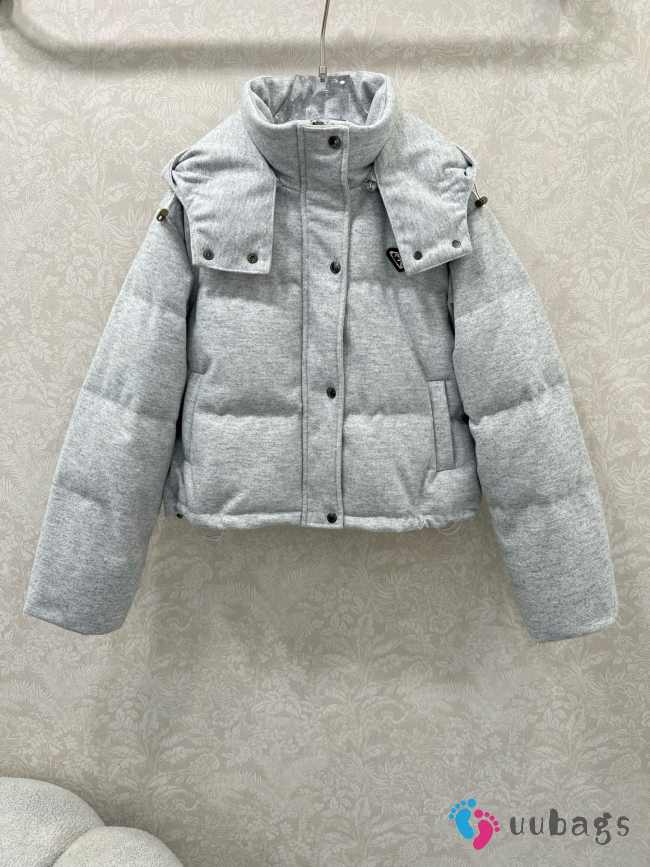 Uubags Prada Light Blue Down Jacket - 1