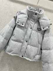 Uubags Prada Light Blue Down Jacket - 2