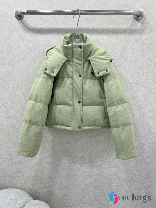 Uubags Prada Green Down Jacket - 1