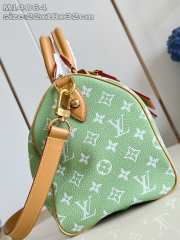 Uubags Louis Vuitton M14064 Speedy P9 Bandoulière 30 Bag Frozen Lime Color 32x22.5x18cm - 5