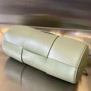 Uubags Bottega Veneta Small Canette Crossbody Bag In Sage Green 30x13x13cm - 5