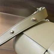 Uubags Bottega Veneta Small Canette Crossbody Bag In Sage Green 30x13x13cm - 3