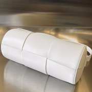 Uubags Bottega Veneta Small Canette Crossbody Bag In White 30x13x13cm - 6