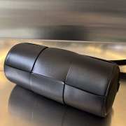 Uubags Bottega Veneta Small Canette Crossbody Bag In Black 30x13x13cm - 6