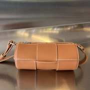 Uubags Bottega Veneta Mini Canette Crossbody Bag In Brown 21x9x9cm - 1