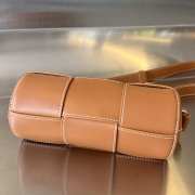 Uubags Bottega Veneta Mini Canette Crossbody Bag In Brown 21x9x9cm - 6
