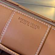 Uubags Bottega Veneta Mini Canette Crossbody Bag In Brown 21x9x9cm - 4