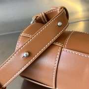 Uubags Bottega Veneta Mini Canette Crossbody Bag In Brown 21x9x9cm - 3