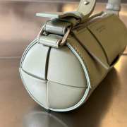 Uubags Bottega Veneta Mini Canette Crossbody Bag In Sage Green 21x9x9cm - 3