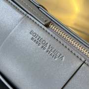 Uubags Bottega Veneta Mini Canette Crossbody Bag In Graphite 21x9x9cm - 4