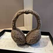 Uubags Chanel Earmuffs Shearling Lambskin In Brown - 5