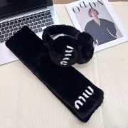 Uubags Miu Miu Earmuff & Fur Scarf Set  - 2