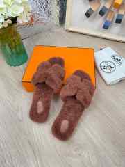 Uubags Hermes sandal in shearling 05 - 5