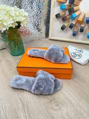 Uubags Hermes sandal in shearling 06 - 4