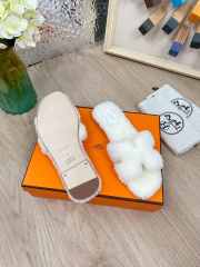 Uubags Hermes sandal in shearling 08 - 2