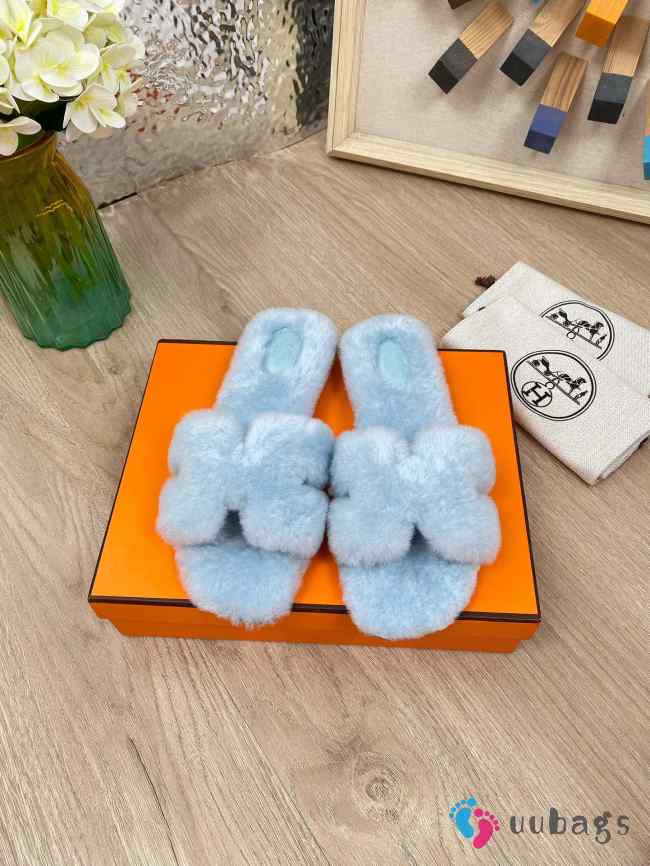 Uubags Hermes sandal in shearling 14 - 1