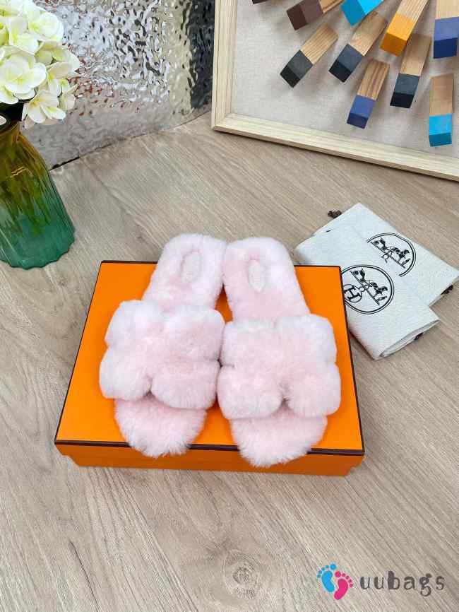 Uubags Hermes sandal in shearling 15 - 1