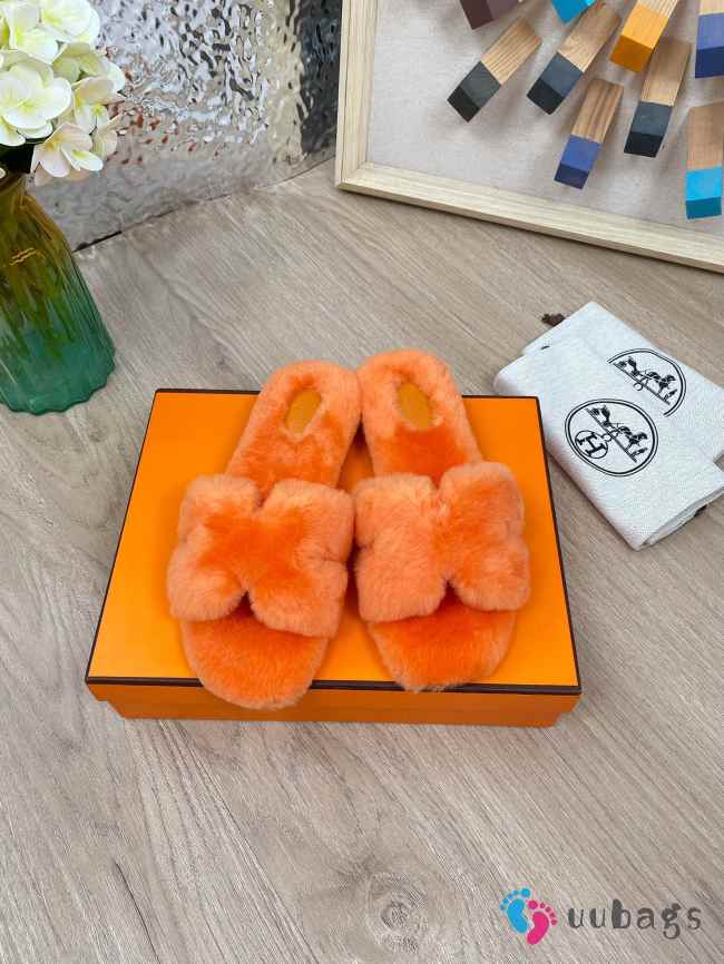 Uubags Hermes sandal in shearling 16 - 1