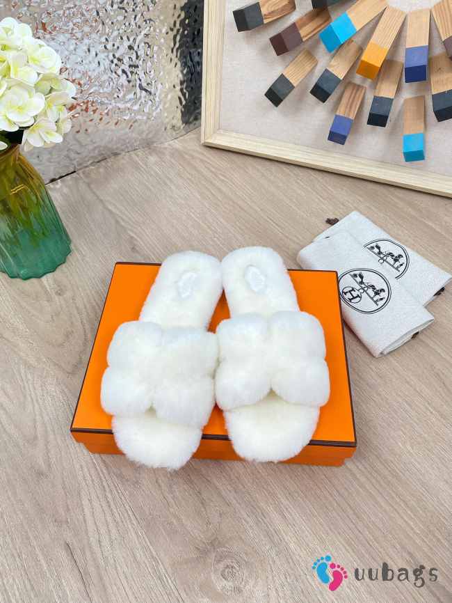 Uubags Hermes sandal in shearling 17 - 1