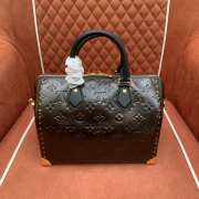 Uubags Louis Vuitton M26392 Speedy Trunk 25 Acajou Bag 27x20x15cm - 6