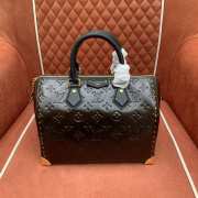 Uubags Louis Vuitton M26392 Speedy Trunk 25 Acajou Bag 27x20x15cm - 5
