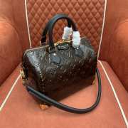 Uubags Louis Vuitton M26392 Speedy Trunk 25 Acajou Bag 27x20x15cm - 4
