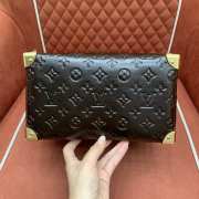 Uubags Louis Vuitton M26392 Speedy Trunk 25 Acajou Bag 27x20x15cm - 3