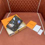 Uubags Louis Vuitton M15320 Passport Cover Monogram Blue Frost 14x10x2.5cm - 6