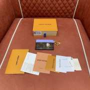 Uubags Louis Vuitton M15324 Charms Card Holder Monogram Blue Frost 10x7cm - 1