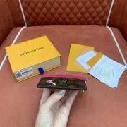 Uubags Louis Vuitton M15324 Charms Card Holder Monogram Pink Frost 10x7cm - 6