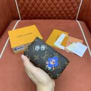 Uubags Louis Vuitton M15341 Key Pouch Monogram Blue Frost 12x7x1.5cm - 6