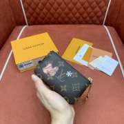 Uubags Louis Vuitton M15341 Key Pouch Monogram Blue Frost 12x7x1.5cm - 4