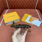 Uubags Louis Vuitton M15341 Key Pouch Monogram Blue Frost 12x7x1.5cm - 2