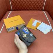 Uubags Louis Vuitton M15323 Rosalie Coin Purse Monogram Blue Frost 11x8x2.5cm - 5