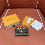 Uubags Louis Vuitton M15323 Rosalie Coin Purse Monogram Blue Frost 11x8x2.5cm - 4