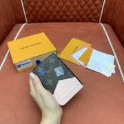 Uubags Louis Vuitton M15333 Romy Card Holder Monogram Snowy Pearl 12x8x0.8cm - 6