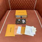 Uubags Louis Vuitton M15333 Romy Card Holder Monogram Snowy Pearl 12x8x0.8cm - 4