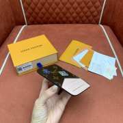 Uubags Louis Vuitton M15333 Romy Card Holder Monogram Snowy Pearl 12x8x0.8cm - 3