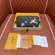 Uubags Louis Vuitton M26256 Zippy Wallet Monogram Snowy Pearl 19.5x10.5x2.5cm - 1