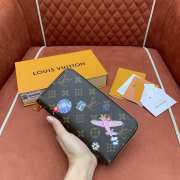 Uubags Louis Vuitton M26256 Zippy Wallet Monogram Snowy Pearl 19.5x10.5x2.5cm - 5