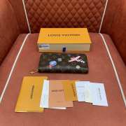 Uubags Louis Vuitton M26256 Zippy Wallet Monogram Snowy Pearl 19.5x10.5x2.5cm - 4