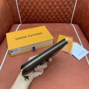 Uubags Louis Vuitton M26256 Zippy Wallet Monogram Snowy Pearl 19.5x10.5x2.5cm - 3