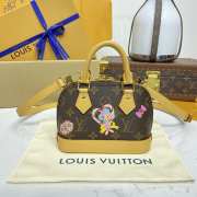 Uubags Louis Vuitton M12199 Nano Alma Bag In Monogram/ Candy Red 18x12x8cm - 5