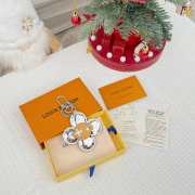 Uubags Louis Vuitton Ski Vivienne Head Mng Mirror Key Holder Monogram Mirror Leather - 3