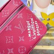 Uubags Louis Vuitton M26889 Nice Mini Bag Rose Pondichery Pink 20x13.5x12cm - 2