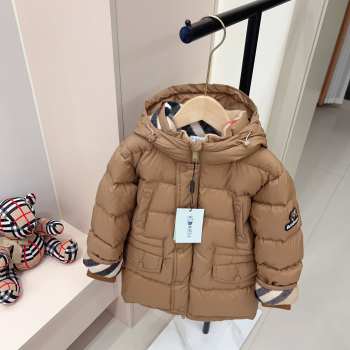 Uubags Burberry Kids Bensen Puffer Jacket In Beige