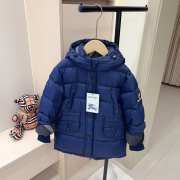 Uubags Burberry Kids Bensen Puffer Jacket In Dark Blue - 1
