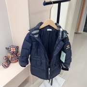 Uubags Burberry Kids Bensen Puffer Jacket In Navy Blue - 6