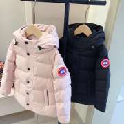 Uubags Canada Goose Kids Snowy Owl Parka In Vintage Rose - 6